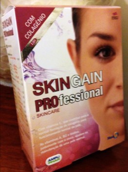 Skin Gain Professional, da AmpliPharé um suplemento alimentar com colagénio, vitaminas C, A, B2 e Biotina